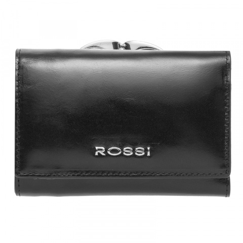 Дамска черно портмоне ROSSI