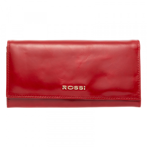 Дамски маслено червен портфейл ROSSI