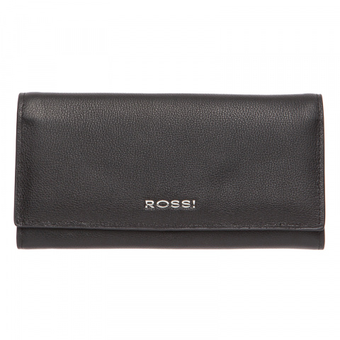 Дамски черен портфейл ROSSI, RSC3336-1