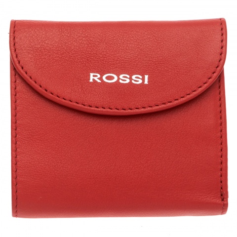 Дамски наситено червен портфейл ROSSI