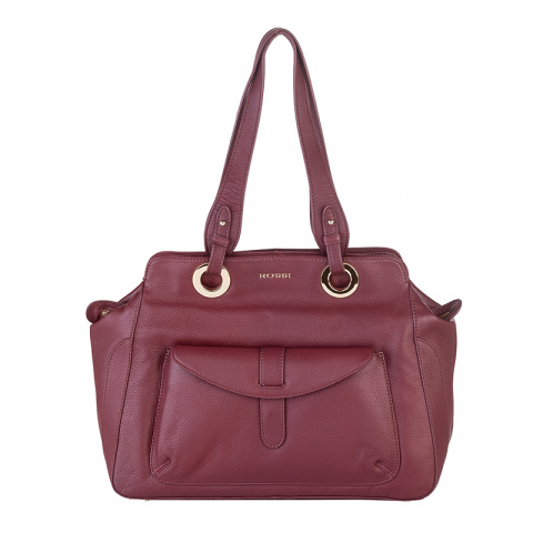 Дамска виненочервена чанта ROSSI, RSL83126 - 1