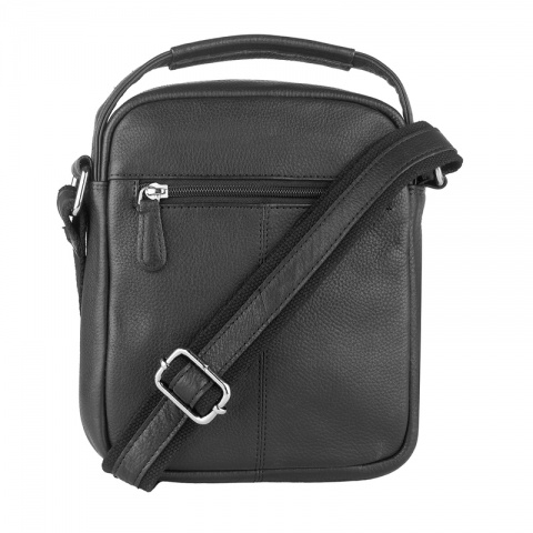 Мъжка черна чанта Silver Flame, SFG94402