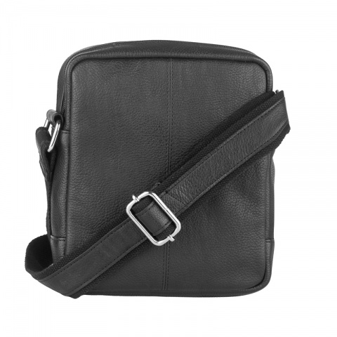 Мъжка черна чанта Silver Flame, SFG96402