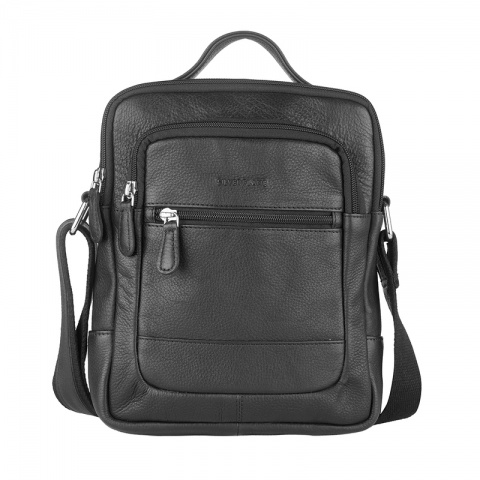 Мъжка черна чанта Silver Flame, SFG98402