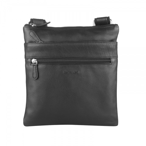 Мъжка черна чанта Silver Flame, SFG99402