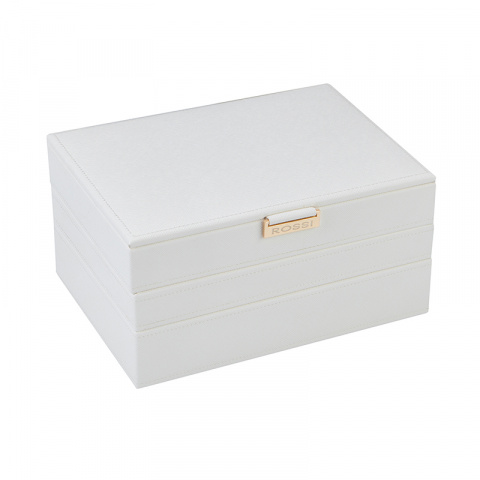 Кутия за бижута бяла ROSSI