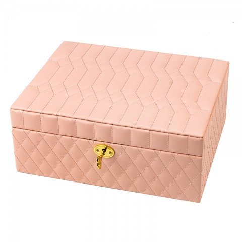Кутия за бижута розова ROSSI, WA11513