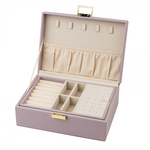 Кутия за бижута лилава ROSSI, WA11806