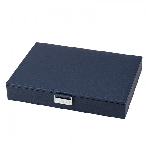 Кутия за бижута синя ROSSI, WA14303