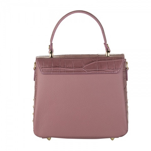 Дамска розова чанта ROSSI, M00908 - 4