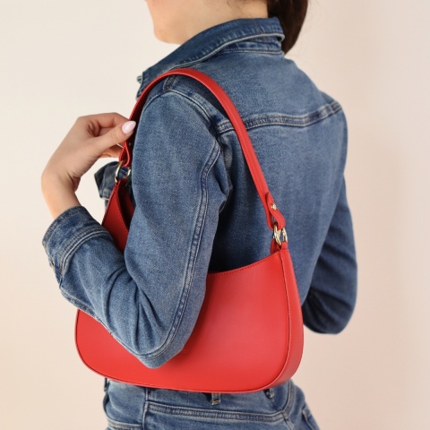 Дамска чанта червена ROSSI, DE00702