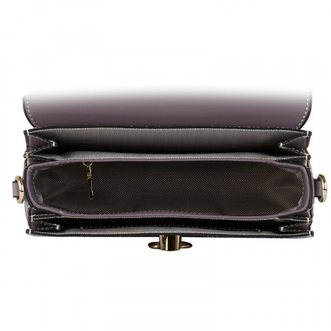 Дамска лилава чанта ROSSI, RSI001T - 5