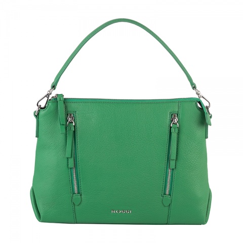 Дамска тревно зелена чанта ROSSI , RSL98168
