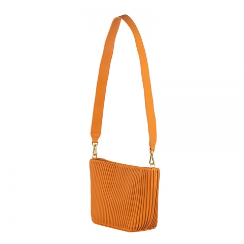 Дамска оранжева чанта ROSSI