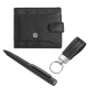 Подаръчен комплект портфейл, химикал и ключодържател Auto Set с лого на Volkswagen, AS4204
