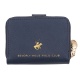 Дамско синьо портмоне Beverly Hills Polo Club, BH4055BL