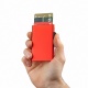Картодържател C-secure цвят червен, CS00105