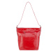 Дамска чанта червен лак ROSSI
