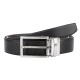 Мъжки черен колан SILVER FLAME, SFB4385