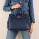 Дамска чанта синя ROSSI, DE01101